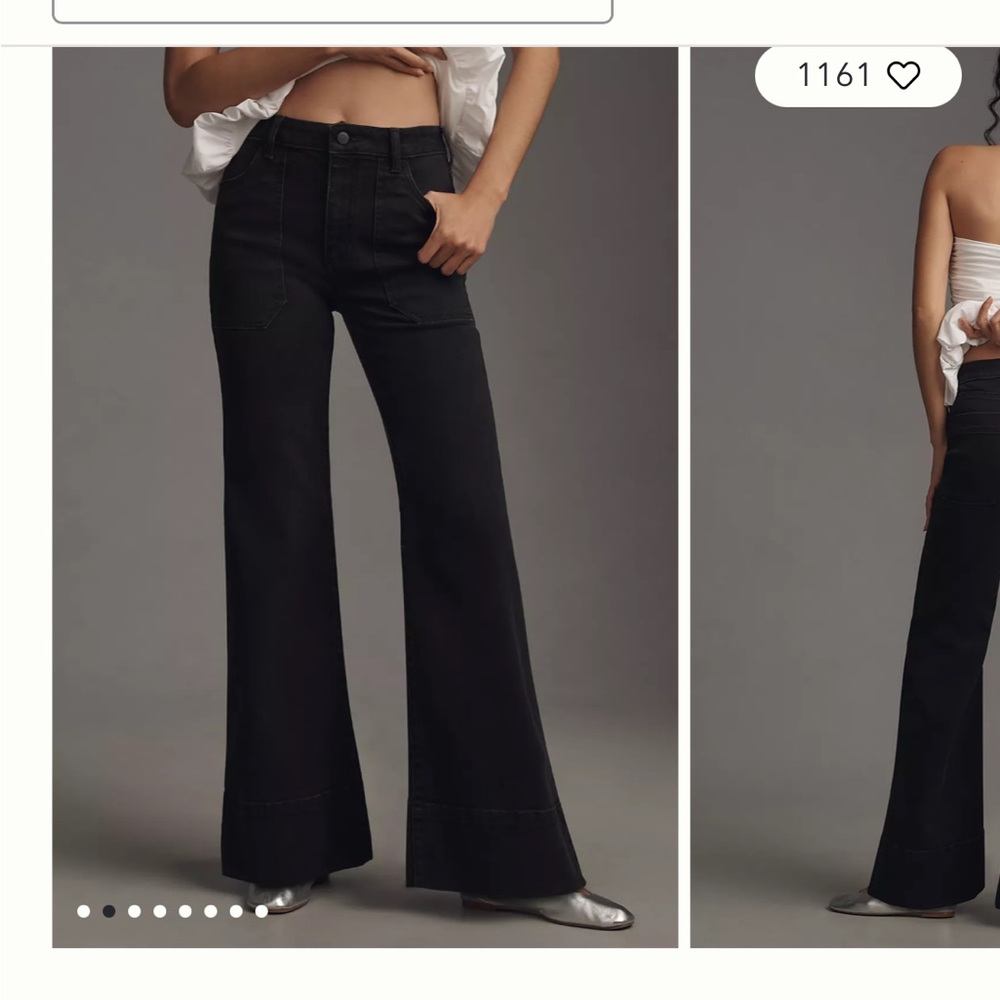 Anthropologie Pilcro wide leg Jeans - Picture 2 of 5